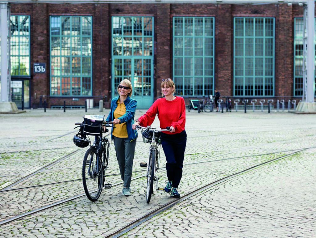Radtour Industriekultur in und um Berlin Warmes Licht und kühles Bier